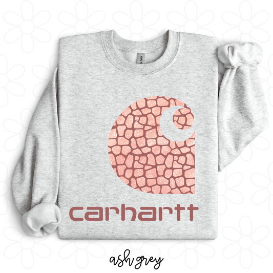 Carhartt Pink Completed Tee