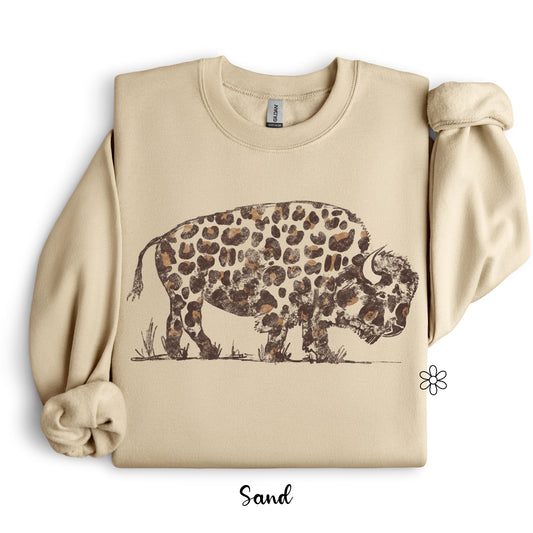 Leopard Buffalo Completed Tee
