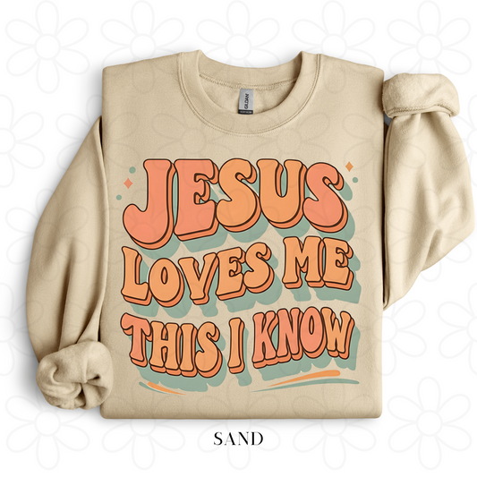 Jesus Loves Me This I Know Kids Completed Tee
