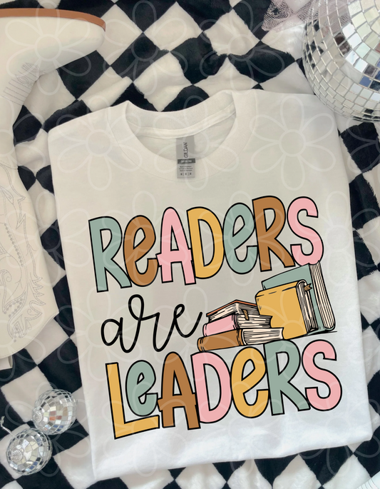 Readers Are Leaders DTF Transfer