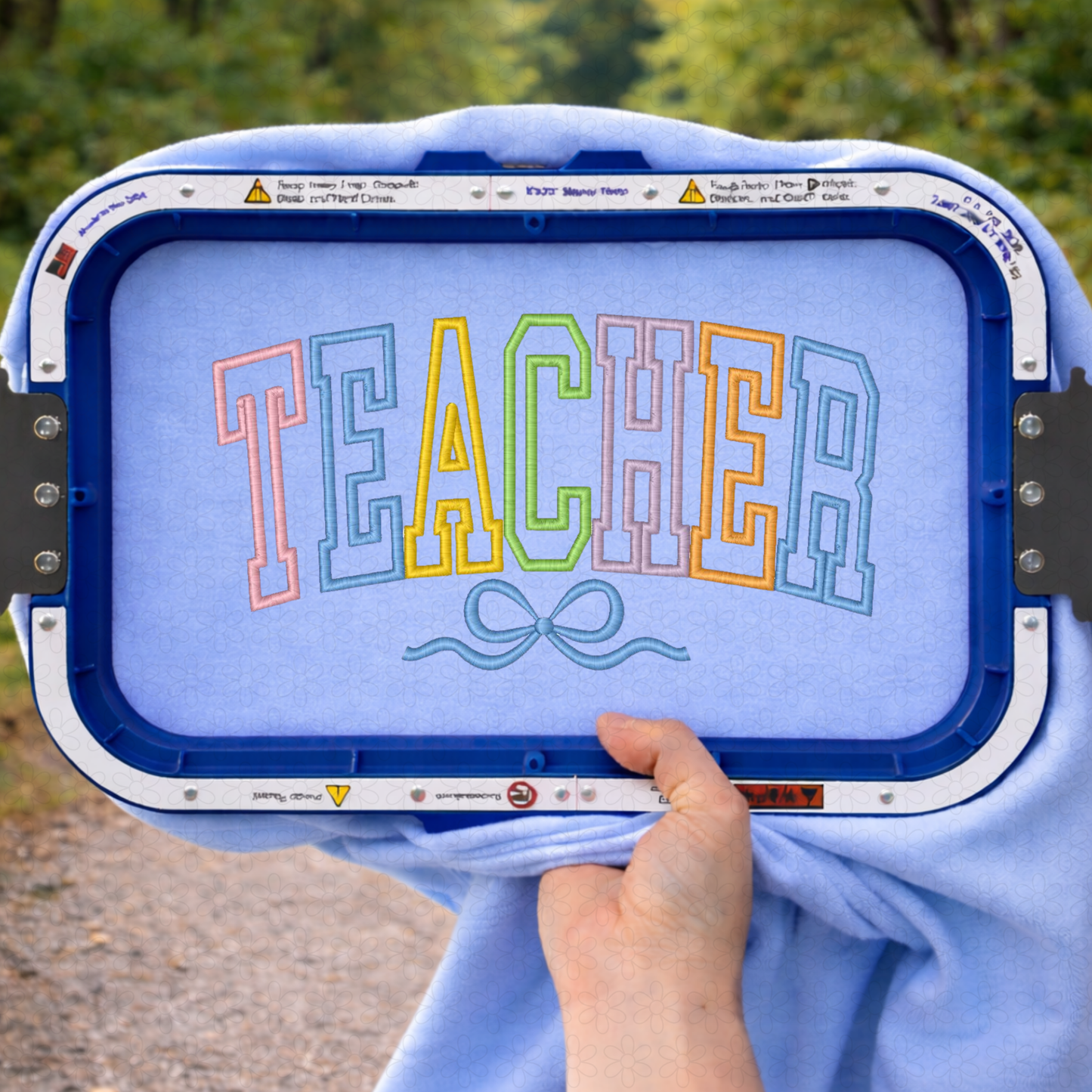 Teacher Coquette Embroidery