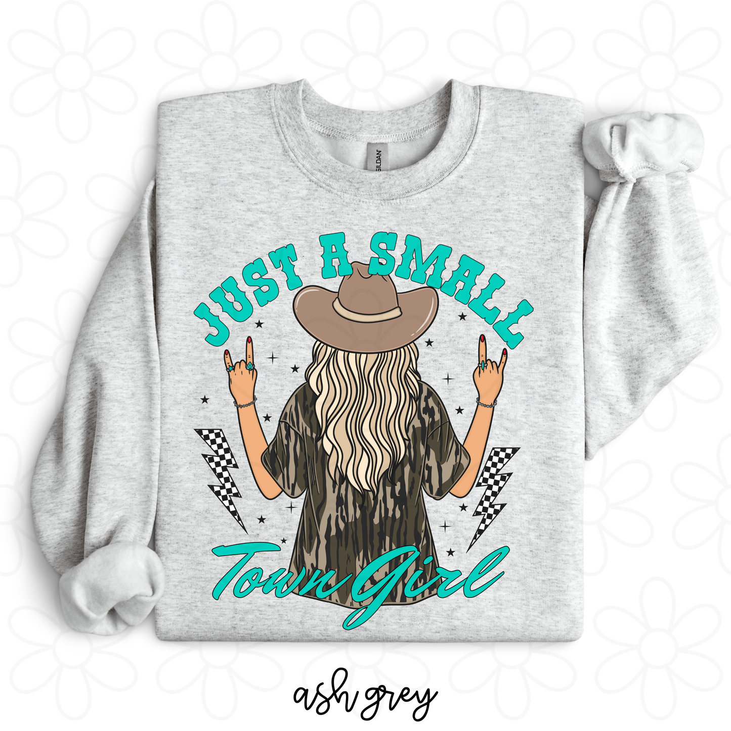 Just A Small Town Girl Kids Completed Tee