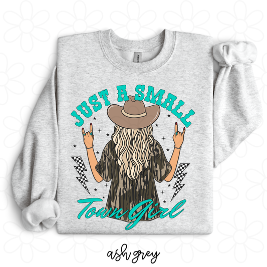 Just A Small Town Girl Completed Tee