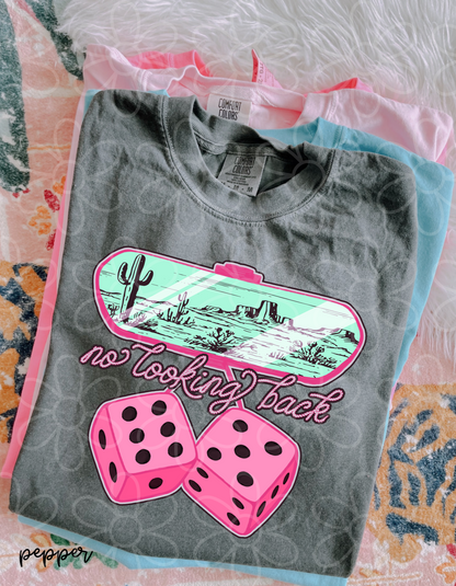 No Looking Back Completed Tee