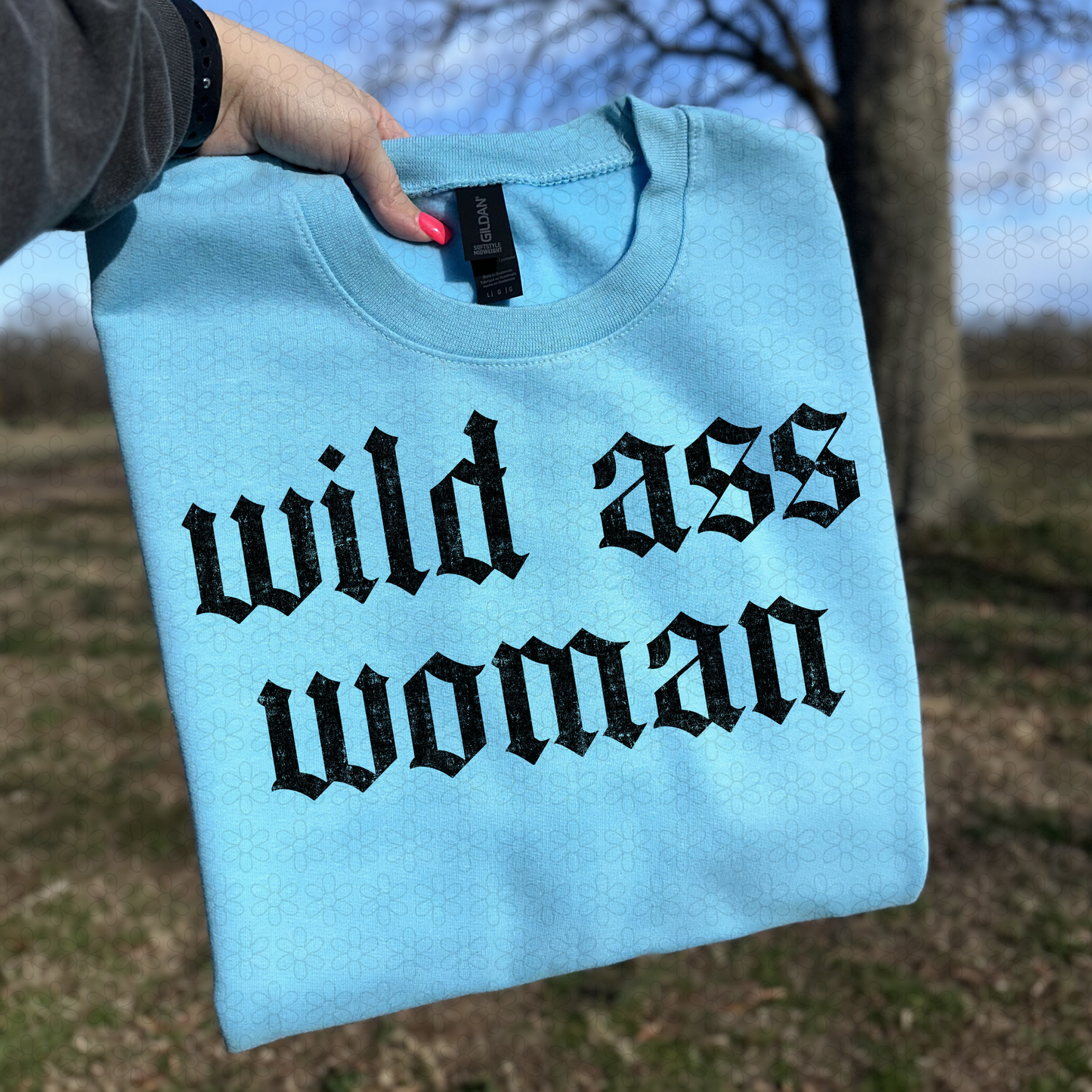 Wild Ass Woman Completed Tee