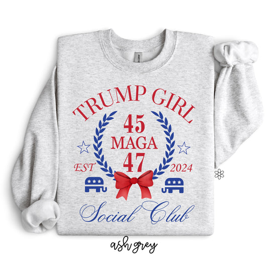 Trump Girl Social Club DTF Transfer