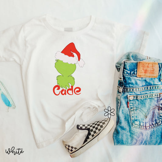 Green Guy Custom Kids Completed Tee