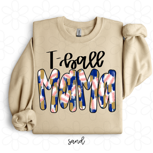 T-ball MaMa Completed Tee