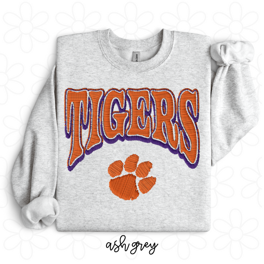 Faux Tigers DTF Transfer
