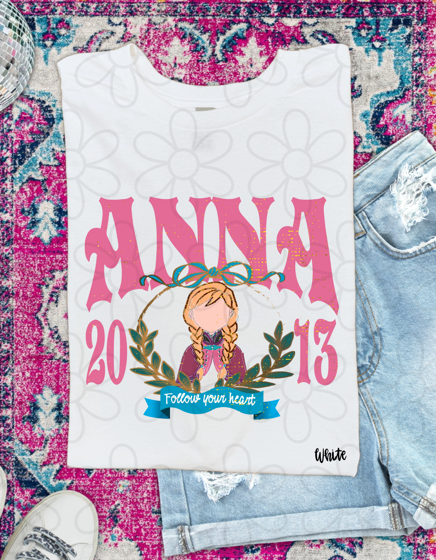 Princess Years (Multiple Options) Kids Completed Tee