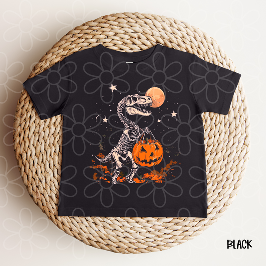 Halloween Dinosaur Completed Tee