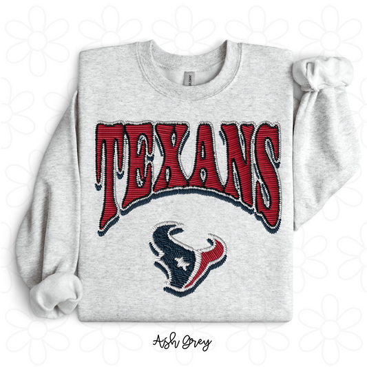 Faux Texans Completed Tee