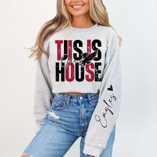 This is our House ( Black & Red ) sleeve Completed