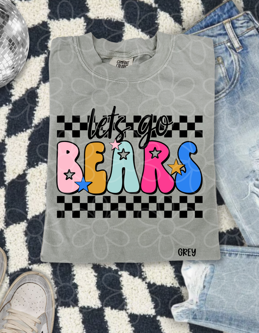 Retro Let's Go Sports Teams (Multiple Options) No Customs Completed Tee