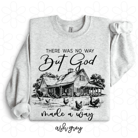 There Was No Way But God Made A Way Kids Completed Tee