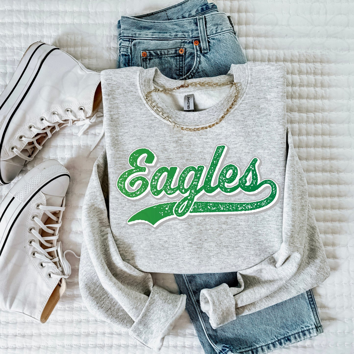 Vintage Eagles Completed Tee