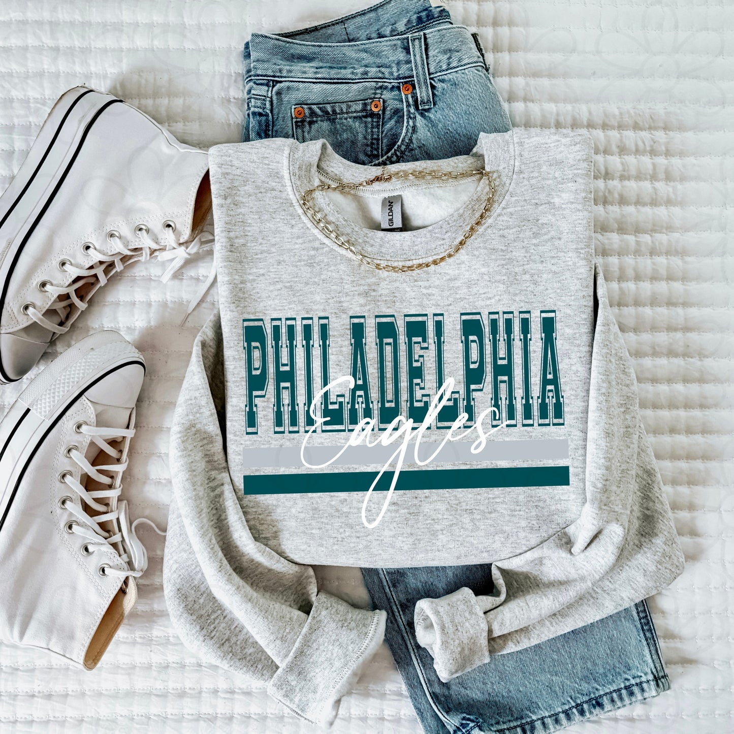 Philadelphia Eagles Cursive DTF Transfer