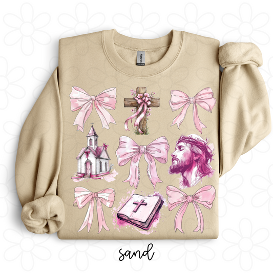 God Pink Coquette Kids Completed Tee