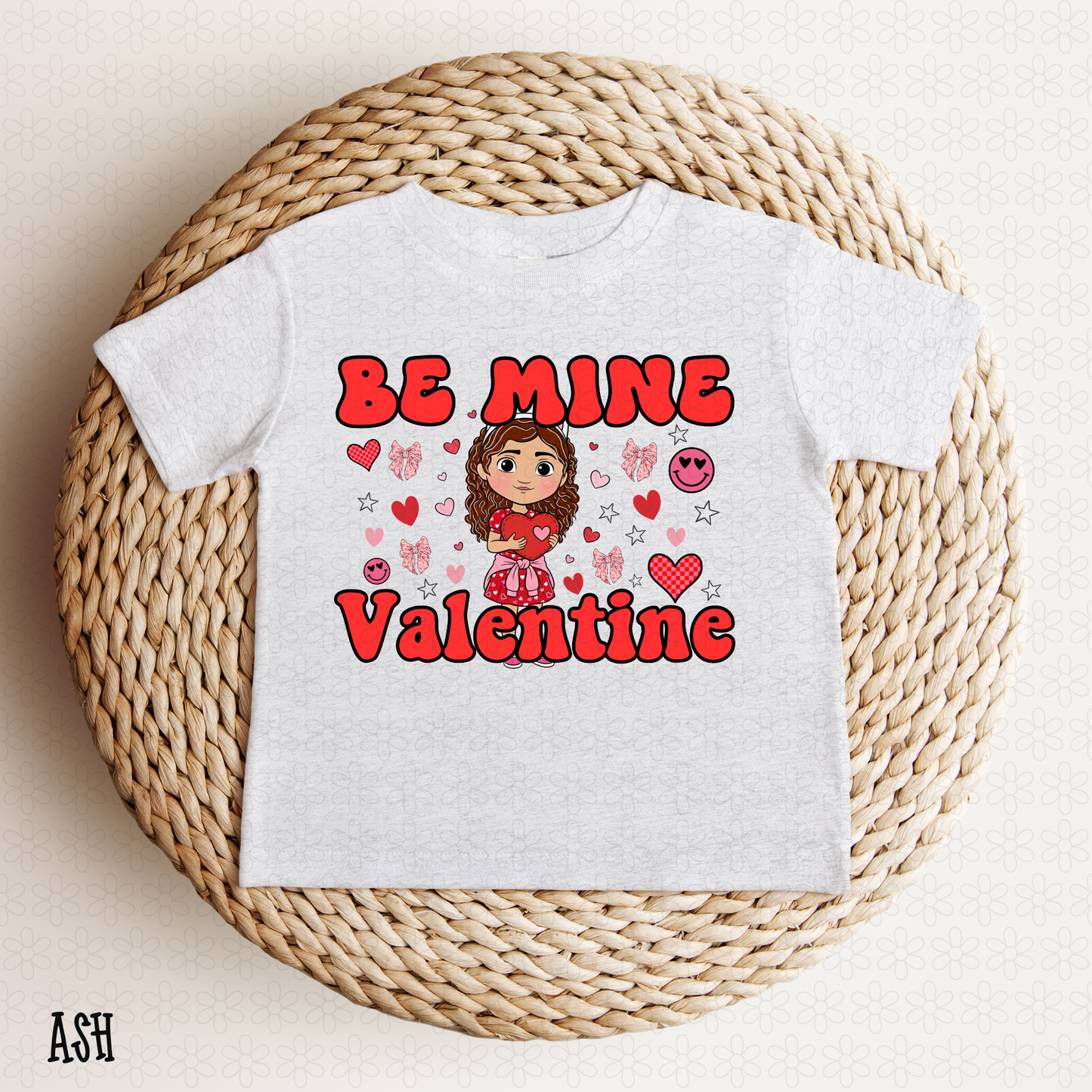 Be Mine Valentine (Multiple Options) Kids Completed Tee