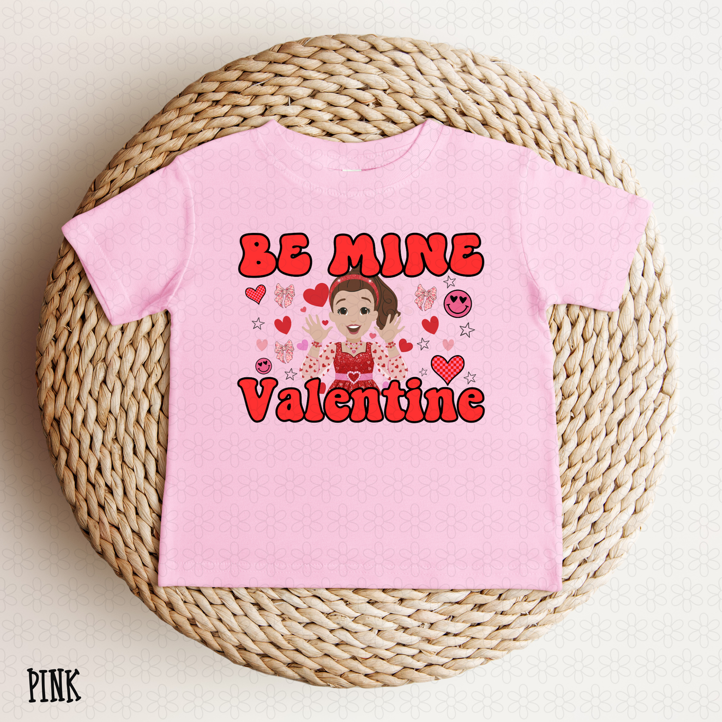 Be Mine Valentine (Multiple Options) Kids Completed Tee
