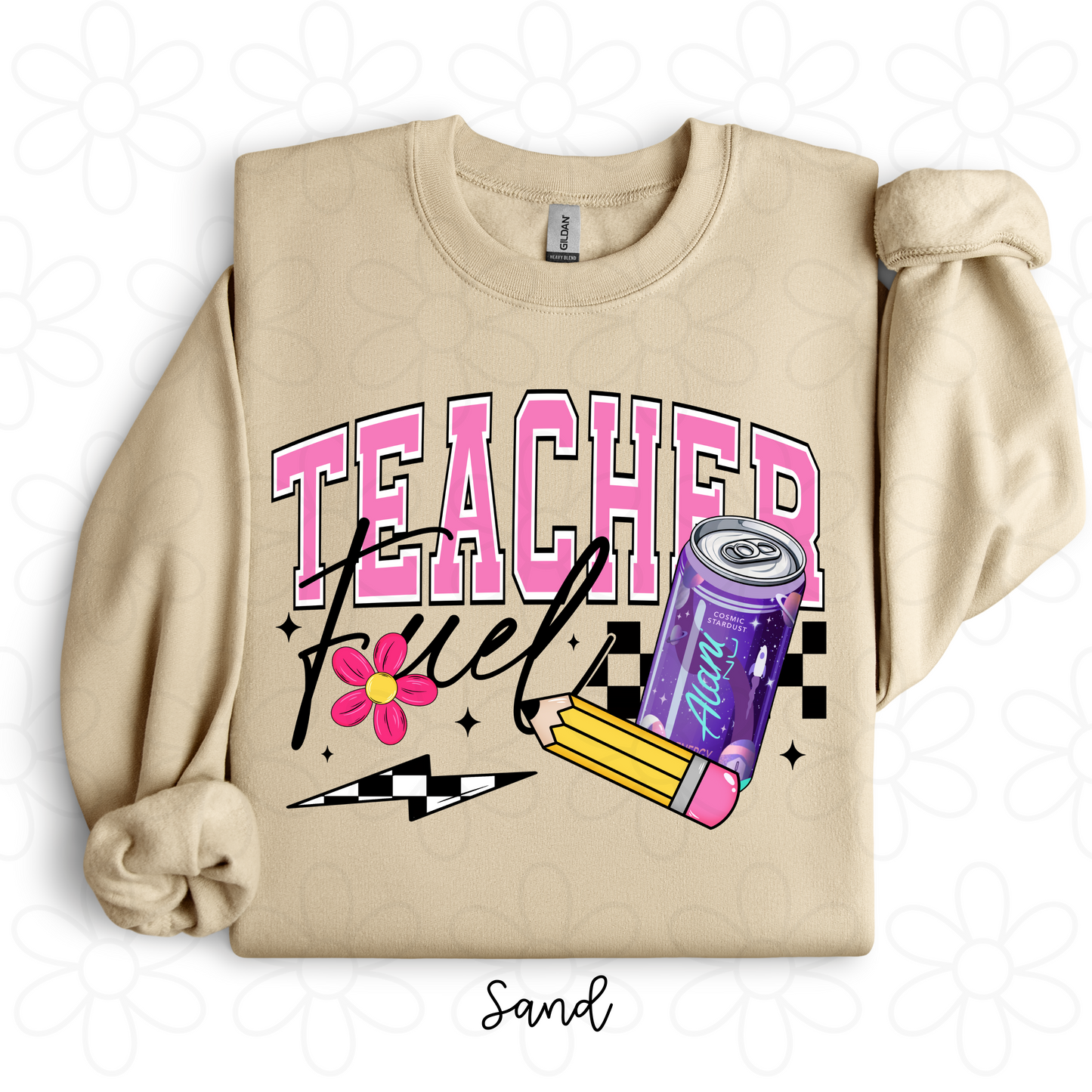 Teacher Fuel (Multiple Options NO CUSTOMS) DTF Transfer
