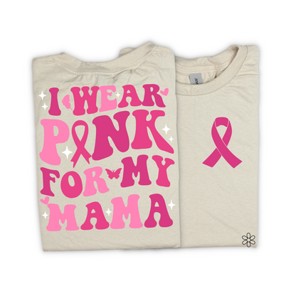 I Wear Pink For.. (Multiple Options no customs) DTF Transfer Only