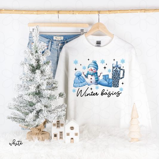 Winter Basics Completed Tee