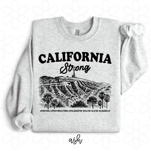 California Strong #PRAYFORLA Kids Completed Tee