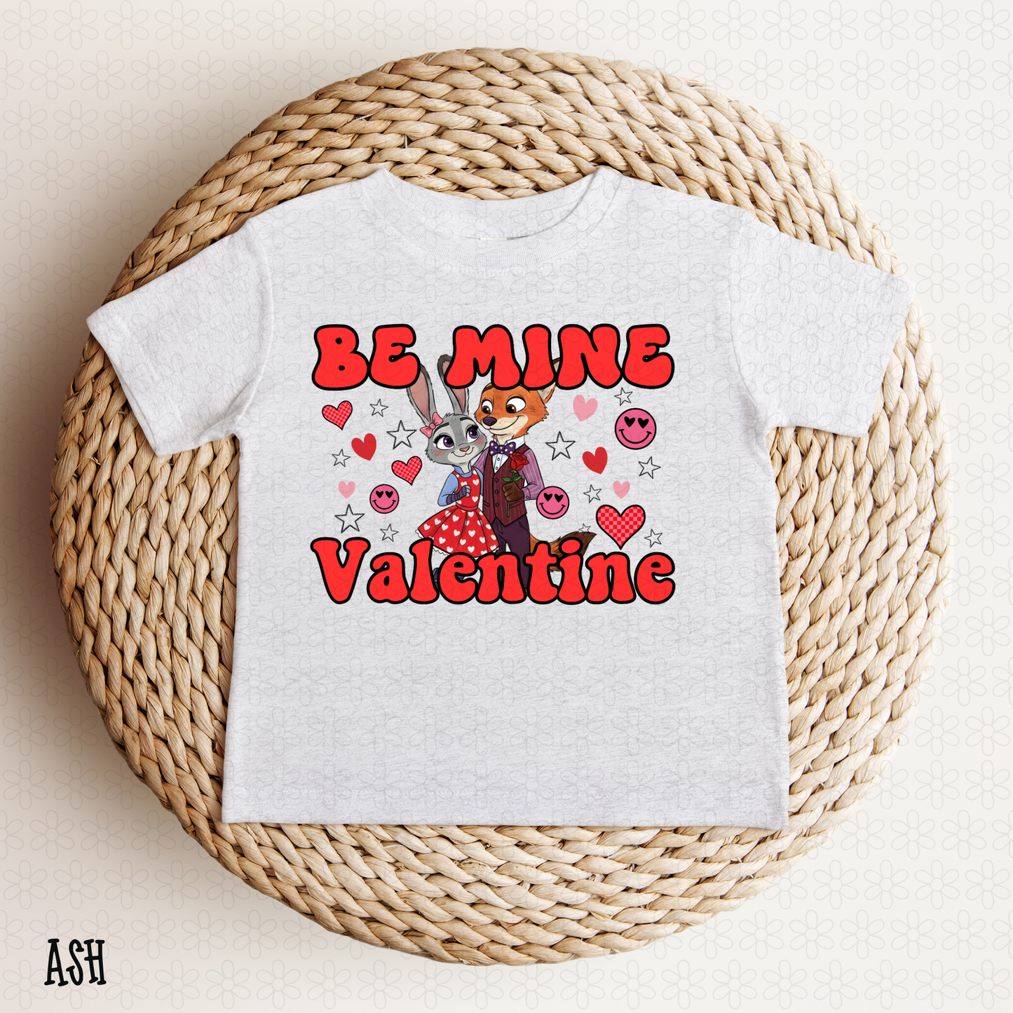 Be Mine Valentine (Multiple Options) Kids Completed Tee