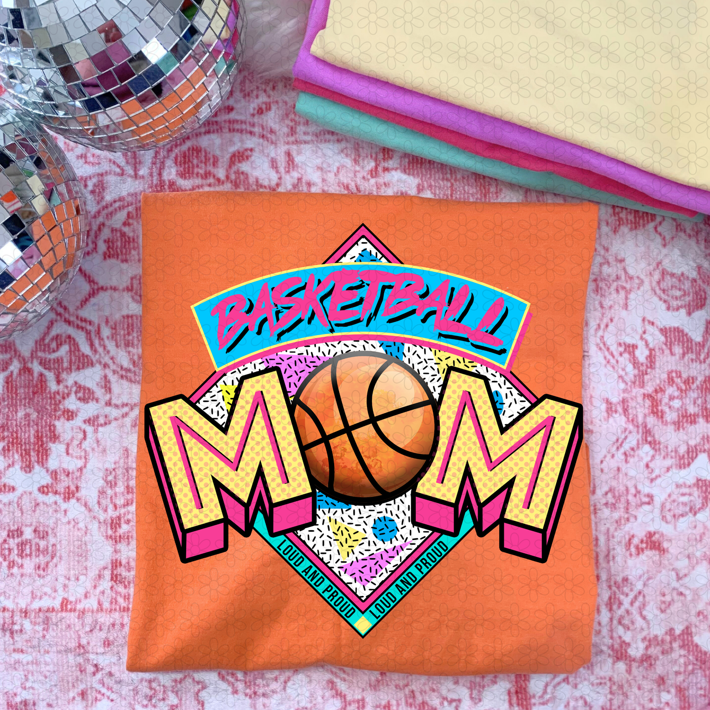 Sports Mom Loud And Proud (Multiple Options) DTF Transfer