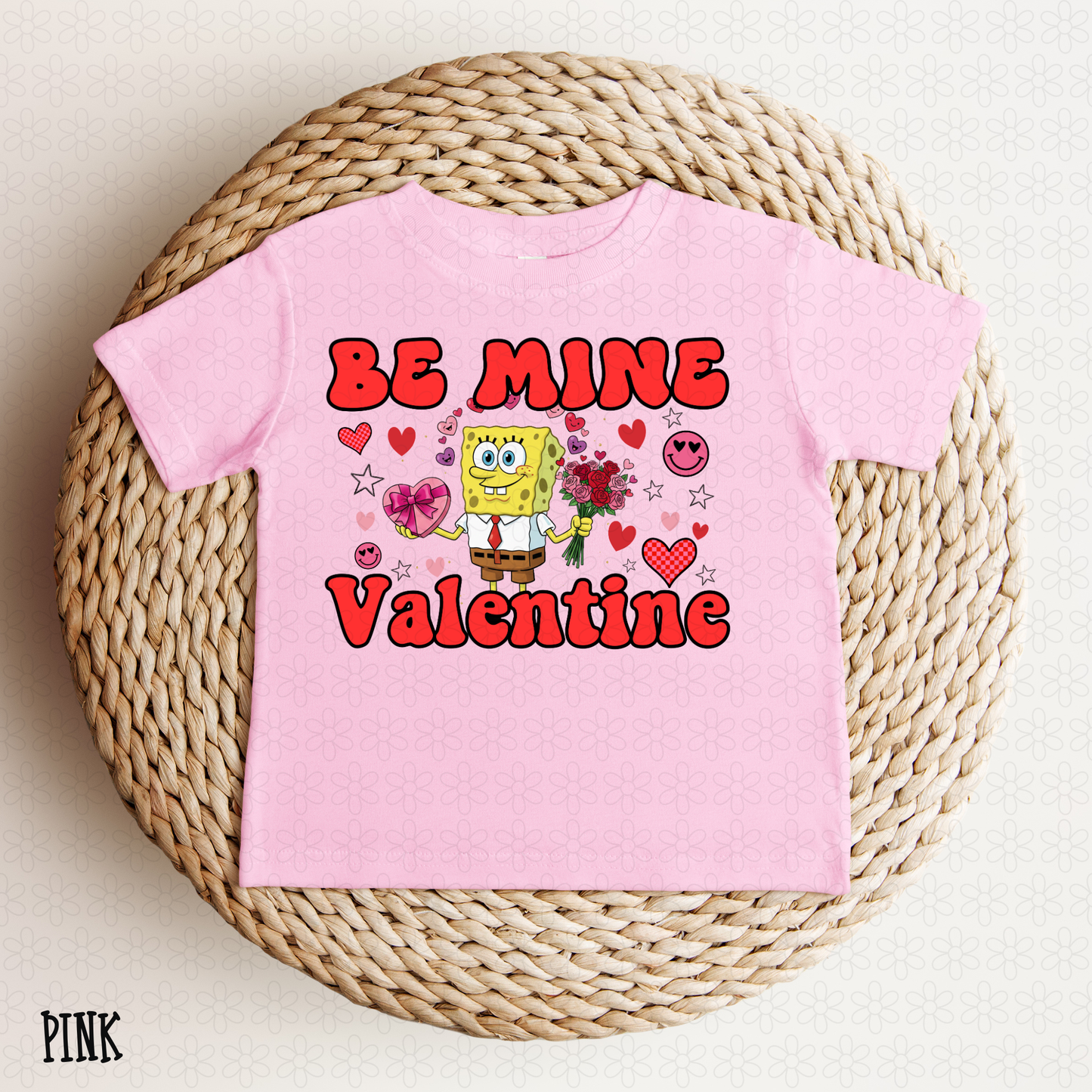 Be Mine Valentine (Multiple Options) Kids Completed Tee