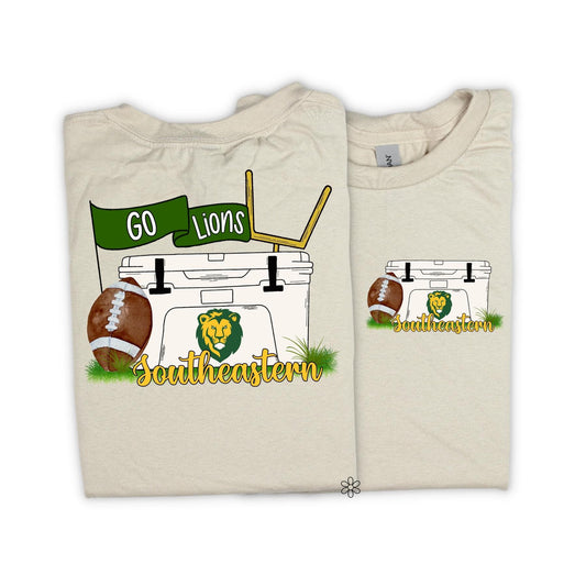 Go lions – Southeastern Completed Tee