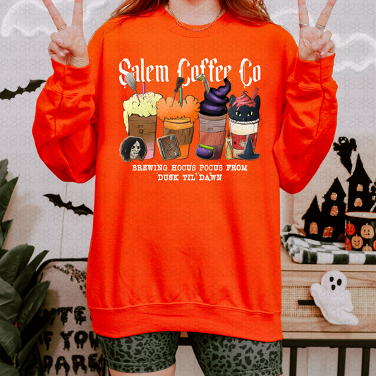 Salem Coffee Co (Multiple Color Options) Completed Tee