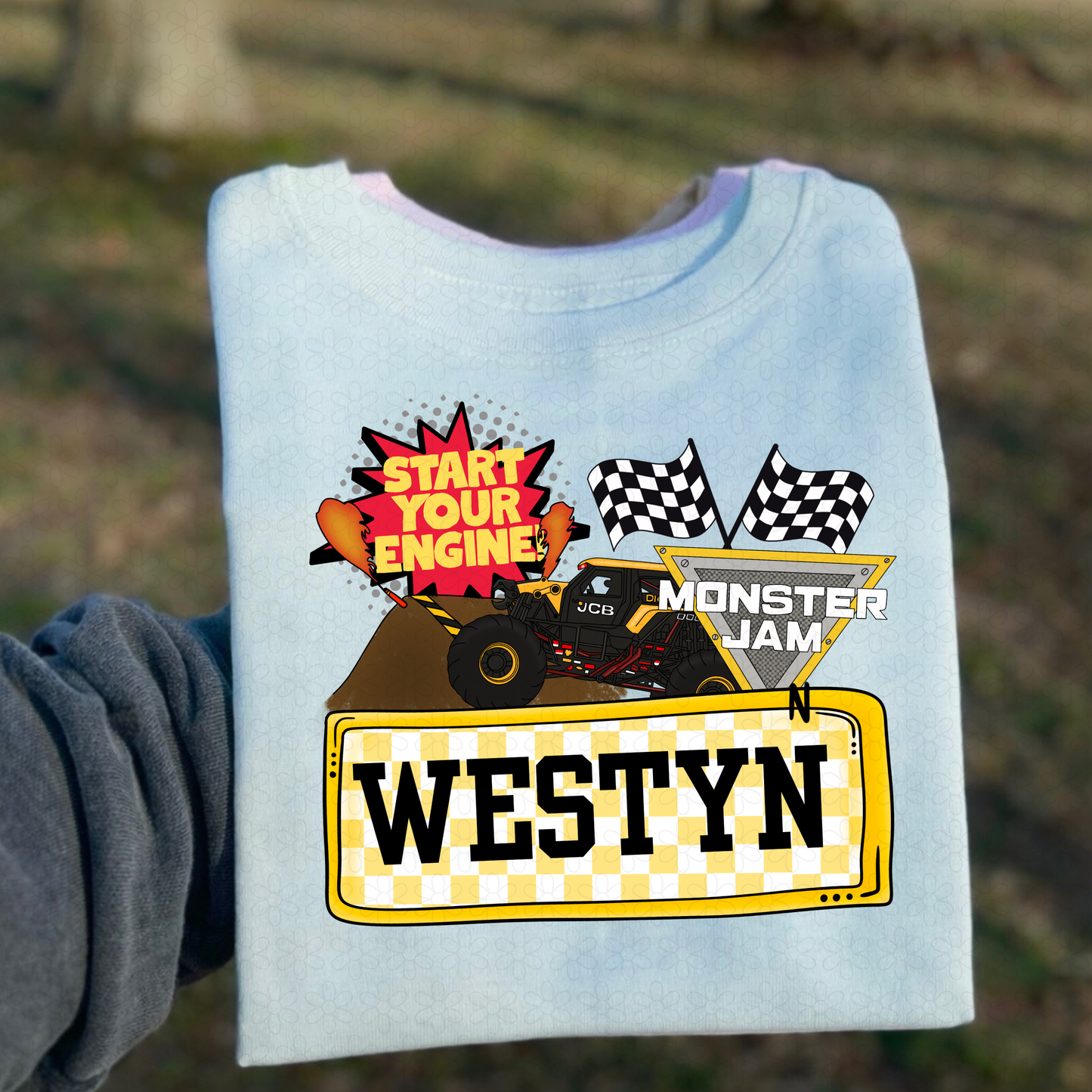 MJ Custom Name Plate DTF Transfer