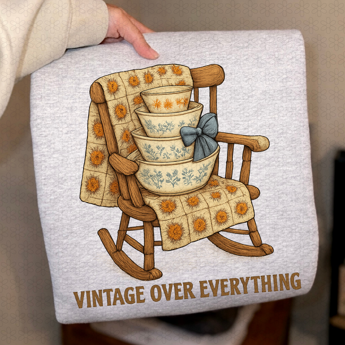 Vintage Over Everything Completed Tee