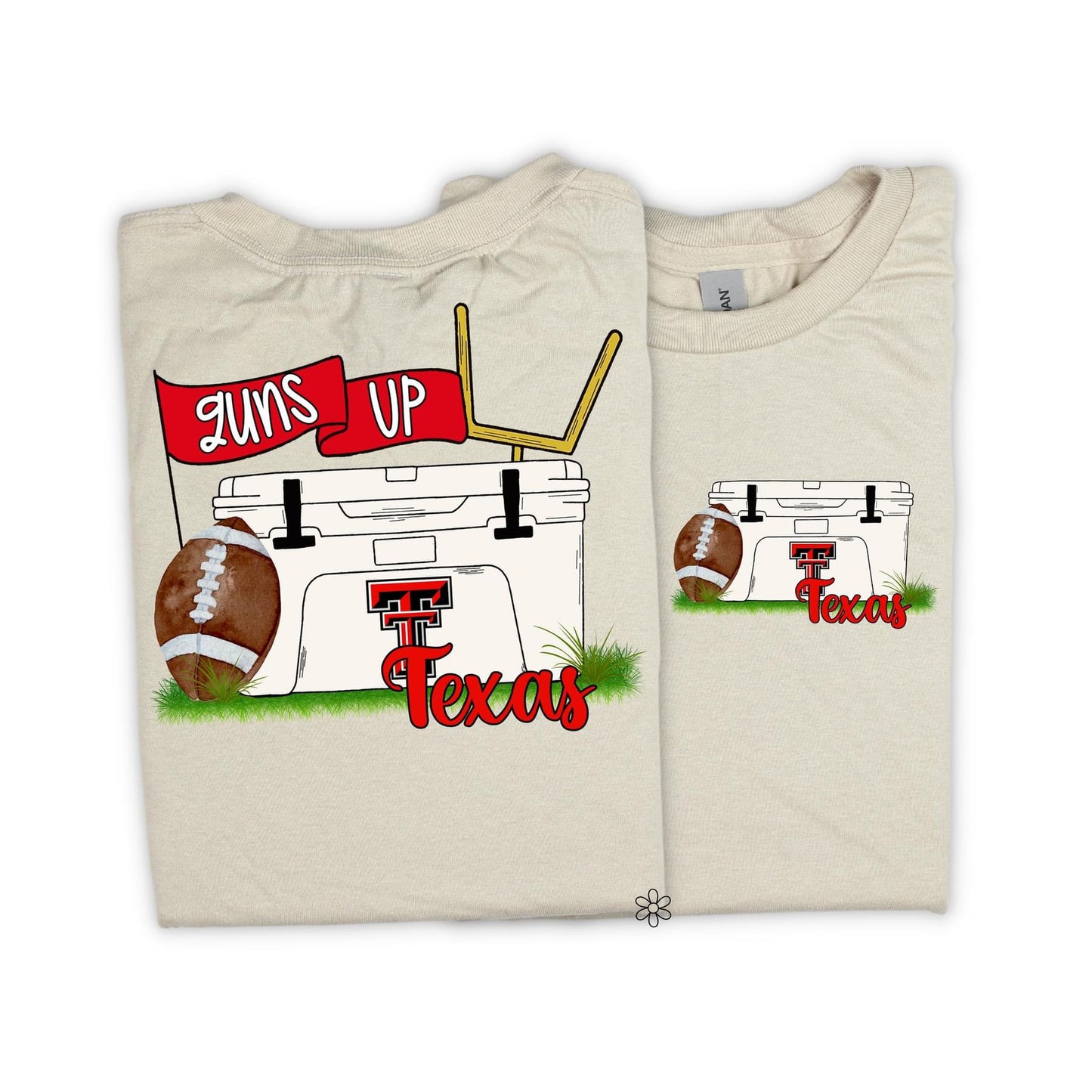 Guns Up Texas Completed Tee