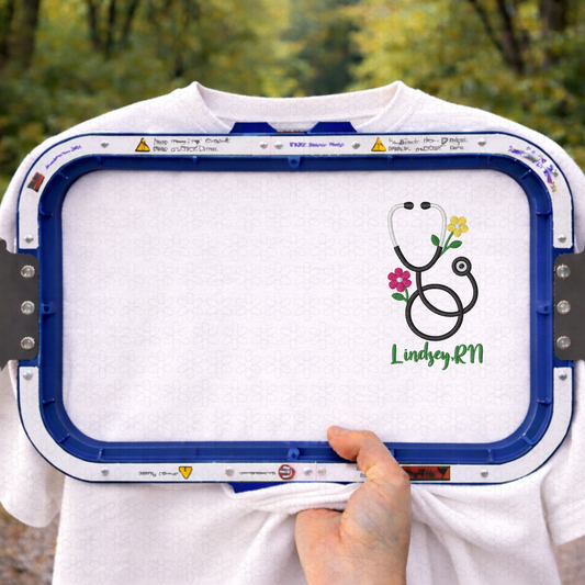 Nurse Pocket Custom Name Embroidery