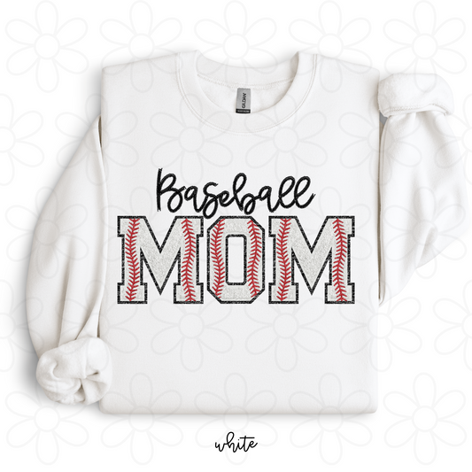Baseball Mom Completed Tee