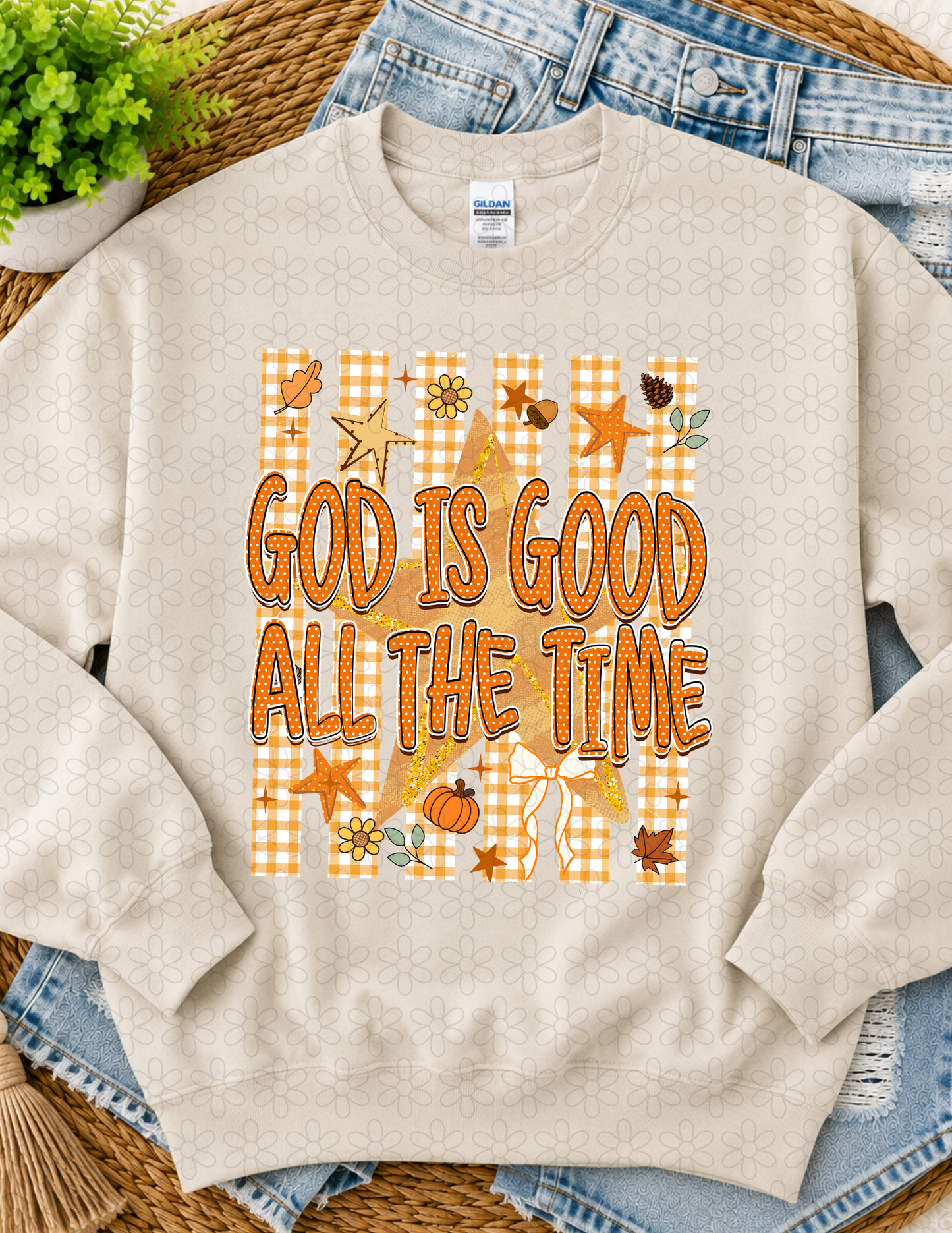 God is Good All the Time Completed Tee