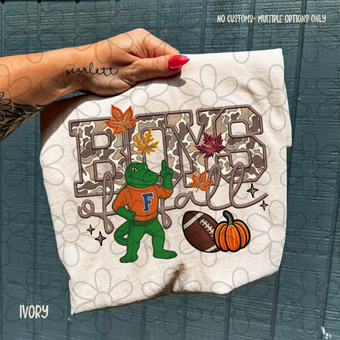 Boys Of Fall Football Teams (Multiple Options) DTF Transfer