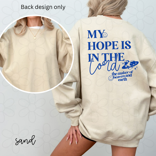 My Hope Is In The Lord Kids Completed Tee