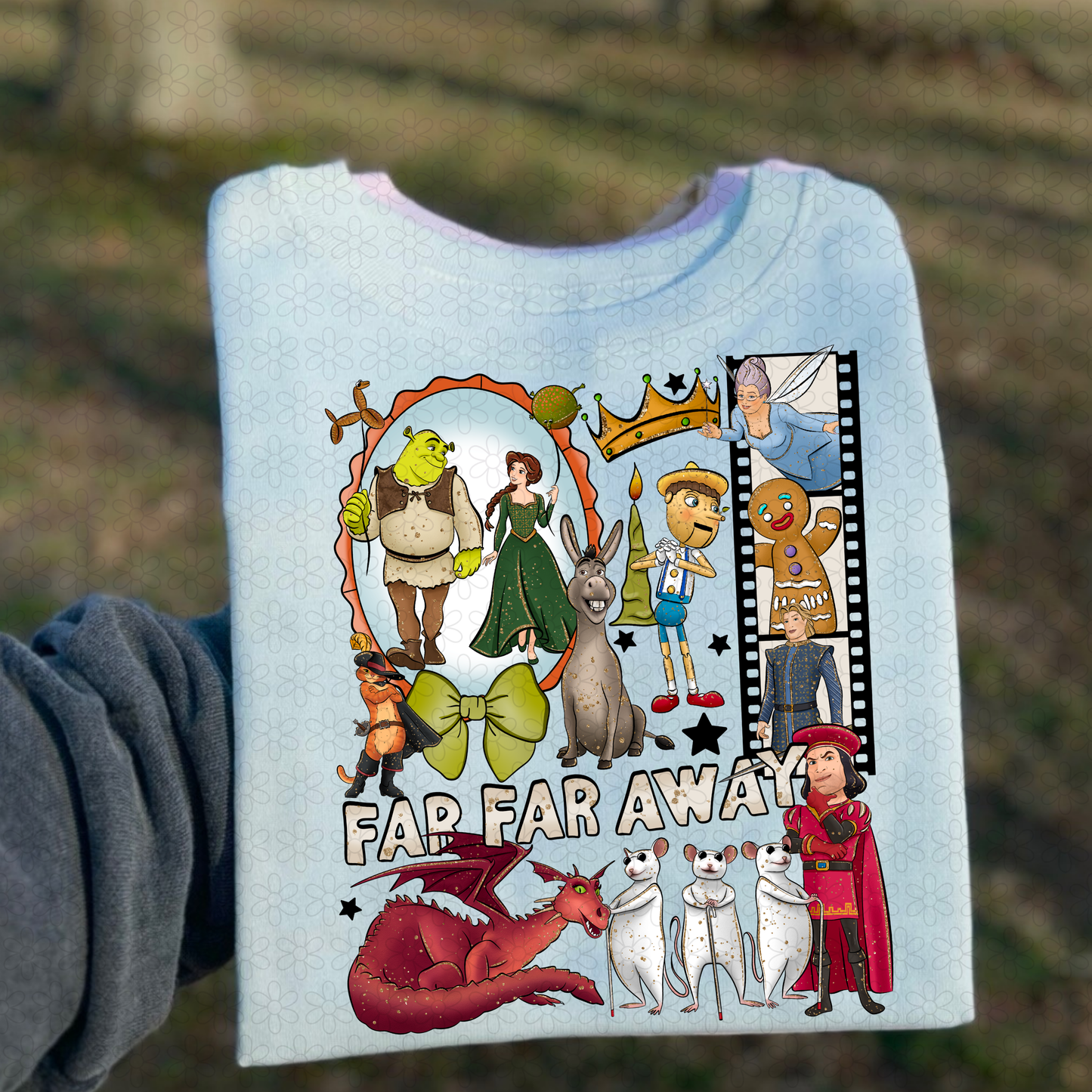 Character Far Far Away DTF Transfer