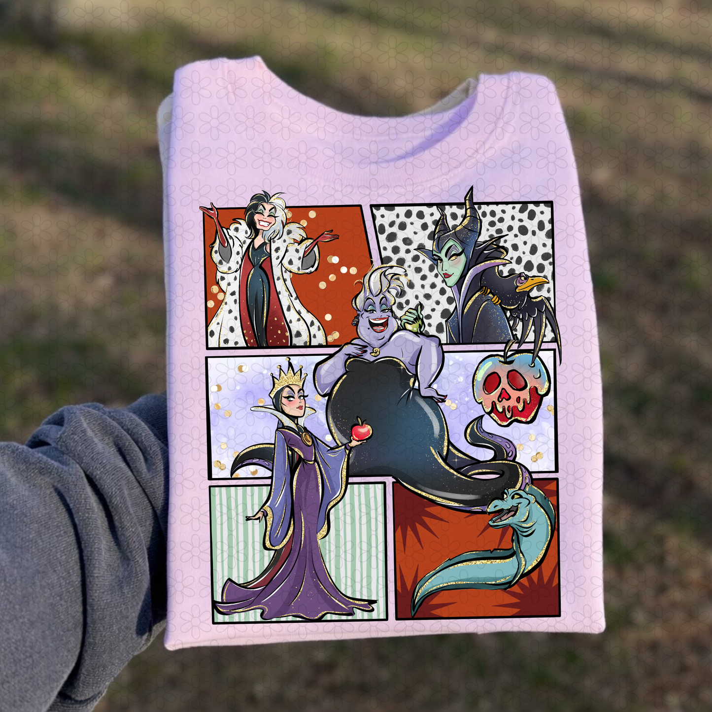 The Villains Characters Completed Tee