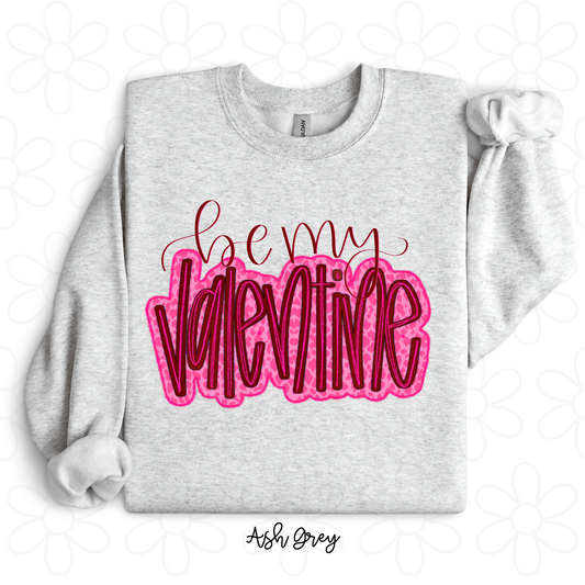 Be My Valentine Completed Tee