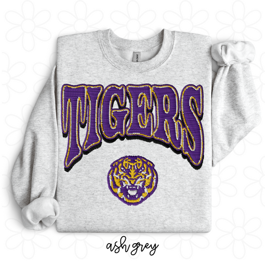 Faux Tigers Completed Tee