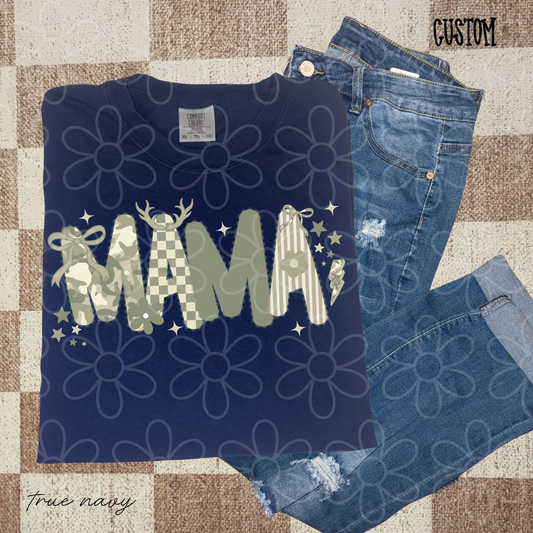 Camo So God Made Me A Custom Name Kids Completed Tee