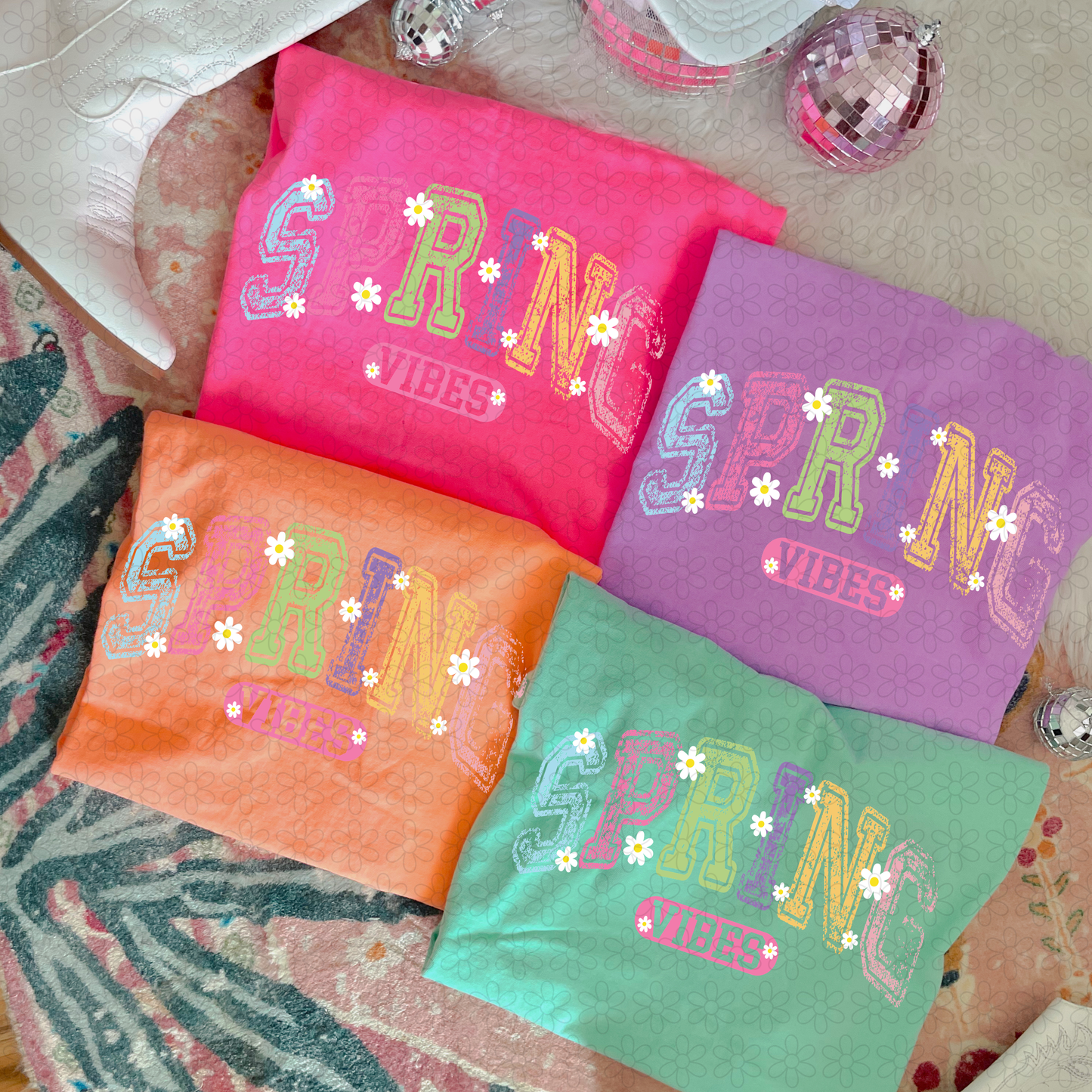 Spring Vibes Completed Tee