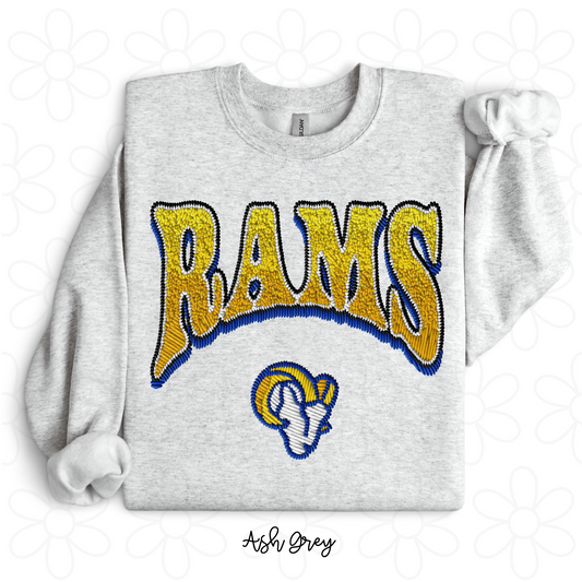 Faux Rams Completed Tee
