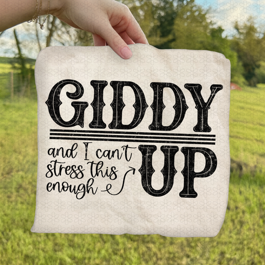 Giiddy, and I Can't Stress This Enough, Up (Multiple Colors) Completed Tee
