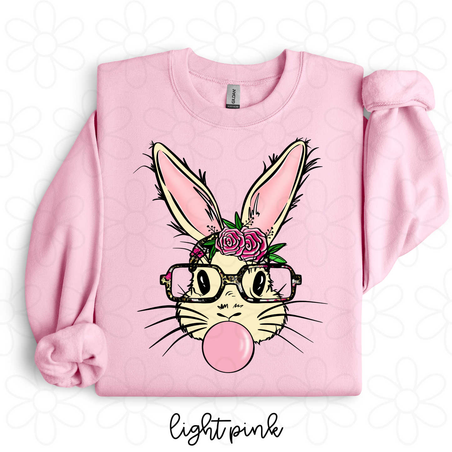 Retro Bunny Rabbit Kids Completed Tee
